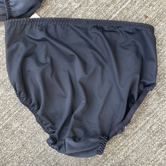 Vintage Vanity Fair Womens Nylon Panties Underwear NWT Black Just Stunning XL - Picture 6 of 12